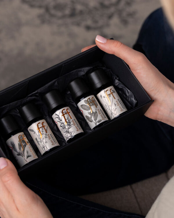 poklon pakiranje – pet eteričnih ulja